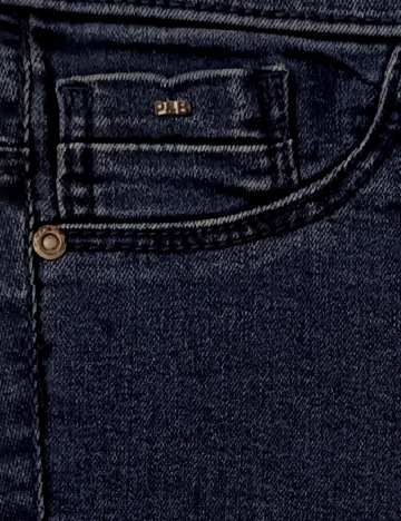 Pantaloni Pull&Bear, bleumarin