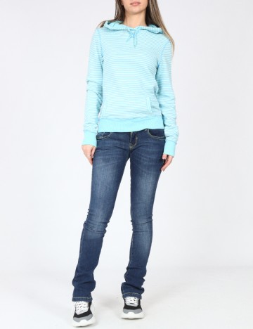 
						Blugi Bershka, albastru