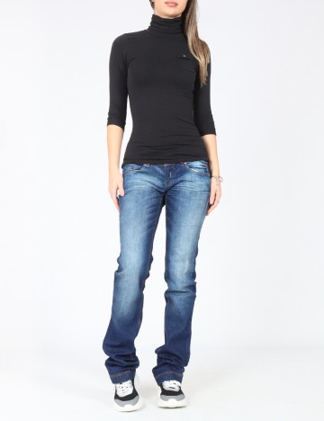 Blugi Bershka, albastru