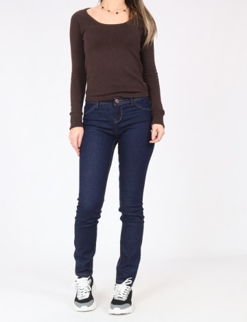 Blugi Bershka, bleumarin