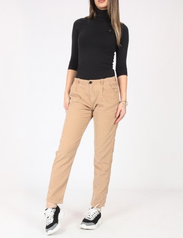 Pantaloni Zara, maro deschis