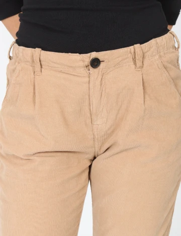 Pantaloni Zara, maro deschis