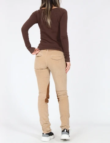 Pantaloni Zara, maro deschis