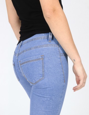 Blugi Bershka, albastru