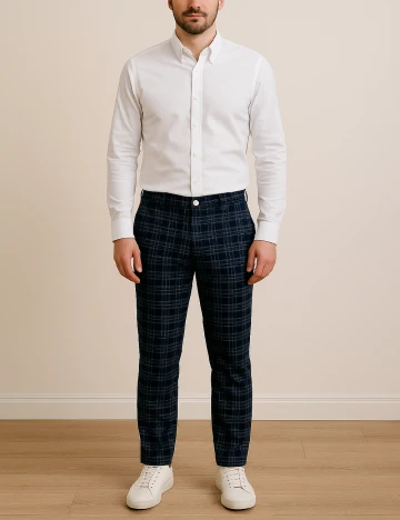 Pantaloni Zara, bleumarin