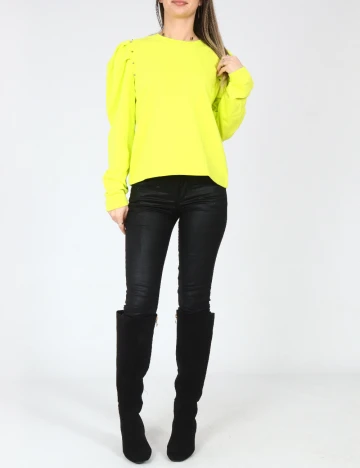 Bluza Zara, verde neon