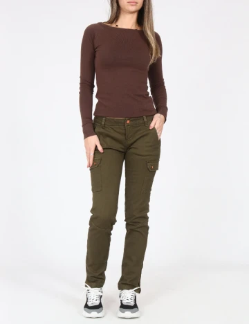 Pantaloni Zara, verde