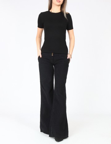 Pantaloni Bershka, negru