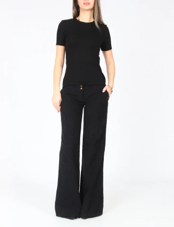 Pantaloni Bershka, negru