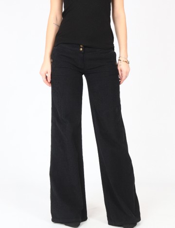 Pantaloni Bershka, negru