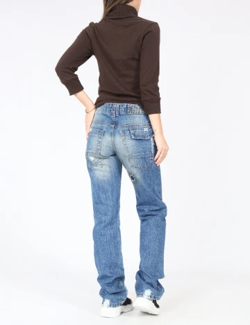 Blugi Zara, albastru