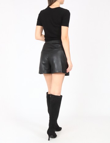 Pantaloni scurti Zara, negru