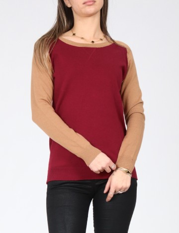 
						Bluza Zara, rosu/maro