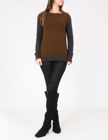 Bluza Zara, maro/gri