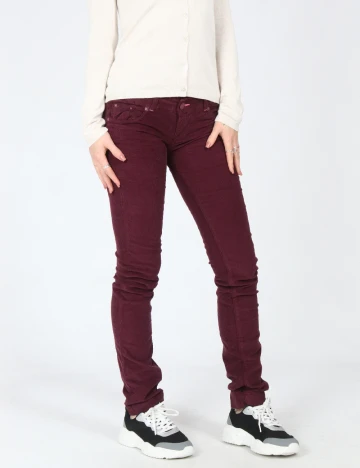 Pantaloni Bershka, mov Mov