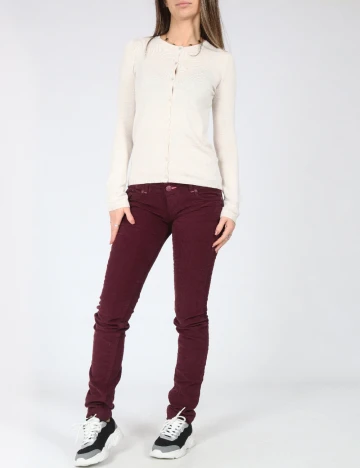 Pantaloni Bershka, mov Mov