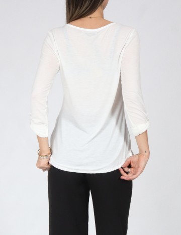 Bluza Bershka, alb
