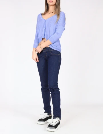 Blugi Bershka, bleumarin