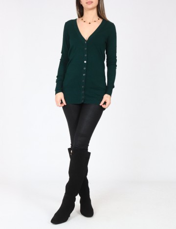 Cardigan Zara, verde