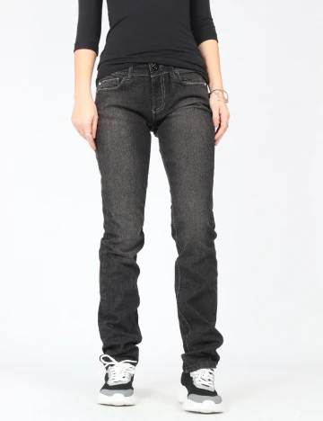 Blugi Zara, gri inchis