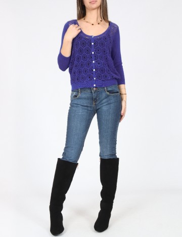 Cardigan Zara, albastru