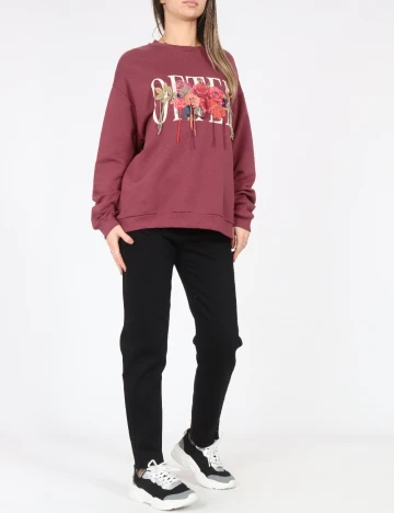 Bluza Pull&Bear, roz pudra