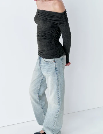 Bluza Zara, gri inchis