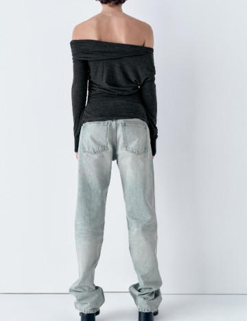 Bluza Zara, gri inchis