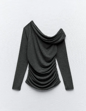 Bluza Zara, gri inchis