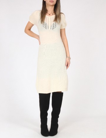 
						Rochie medie Zara, ecru