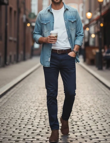 Blugi Zara, bleumarin Albastru