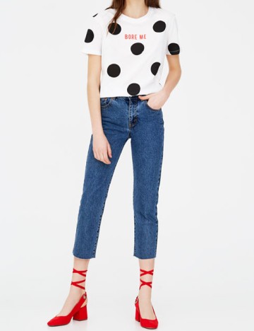 
						Blugi Pull&Bear, albastru