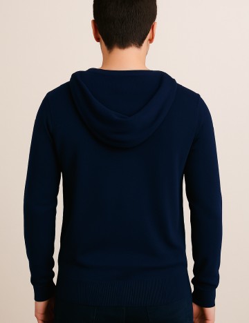 Hanorac Bershka, bleumarin