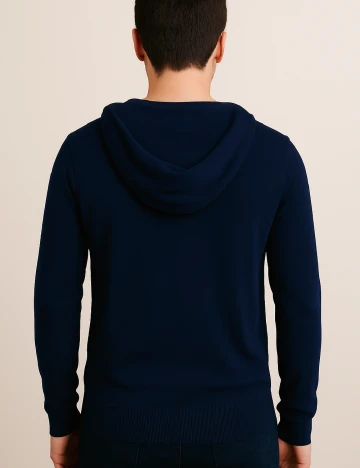 Hanorac Bershka, bleumarin