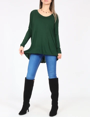 Bluza Oversize Zara, verde
