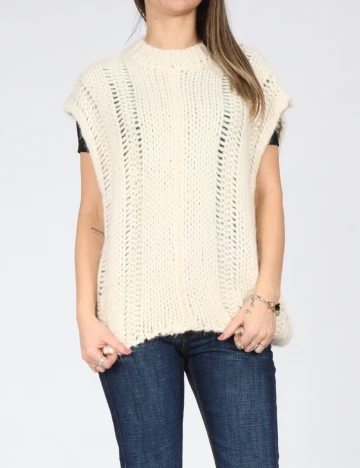 Vesta Zara, ecru Alb