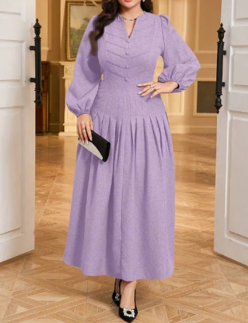 Rochie lunga SHEIN CURVE, mov Mov