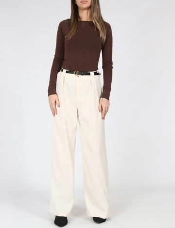 Pantaloni SHEIN, crem