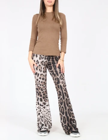 Pantaloni Samdan, animal print