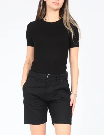 Pantaloni scurti Bershka, negru