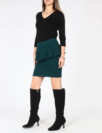 Fusta Bershka, verde