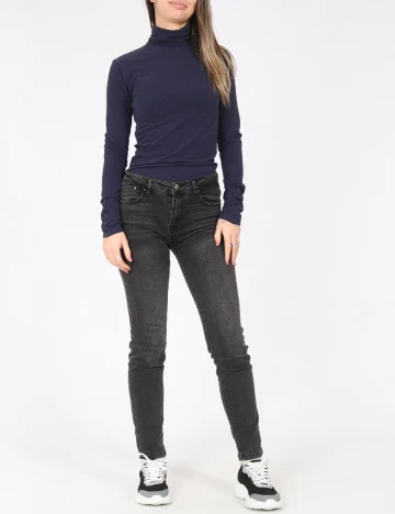 Blugi Pull&Bear, gri inchis