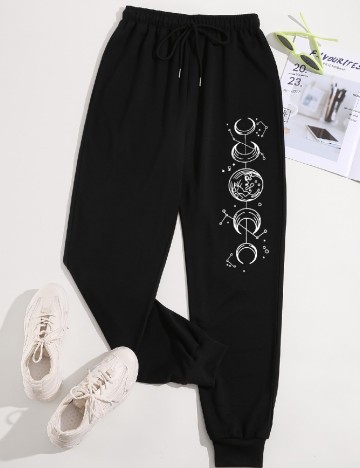 
						Pantaloni SHEIN, negru