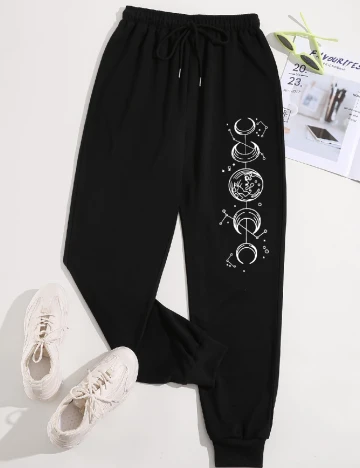 Pantaloni SHEIN, negru