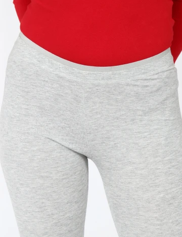 Colanti trei sferturi Pull&Bear, gri Gri