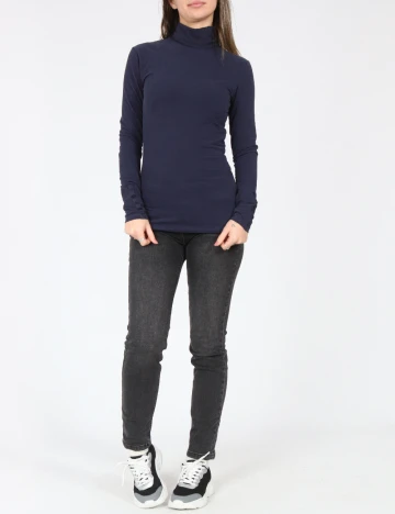 Bluza Bershka, bleumarin