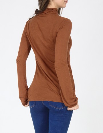 Bluza Bershka, caramiziu