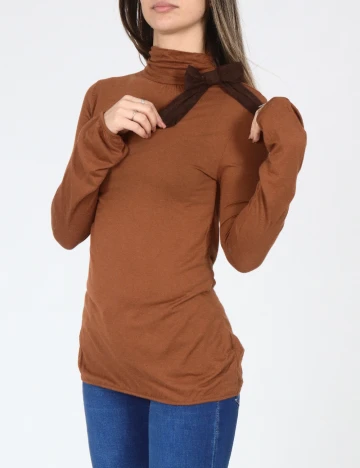 Bluza Bershka, caramiziu