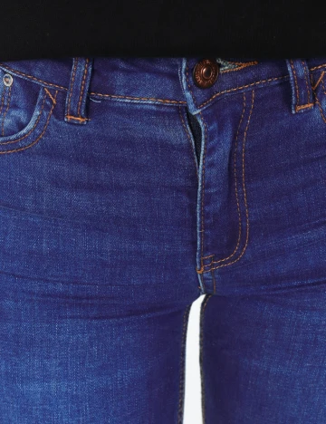 Blugi Pull&Bear, albastru Albastru