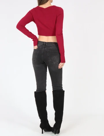 Bolero Bershka, rosu